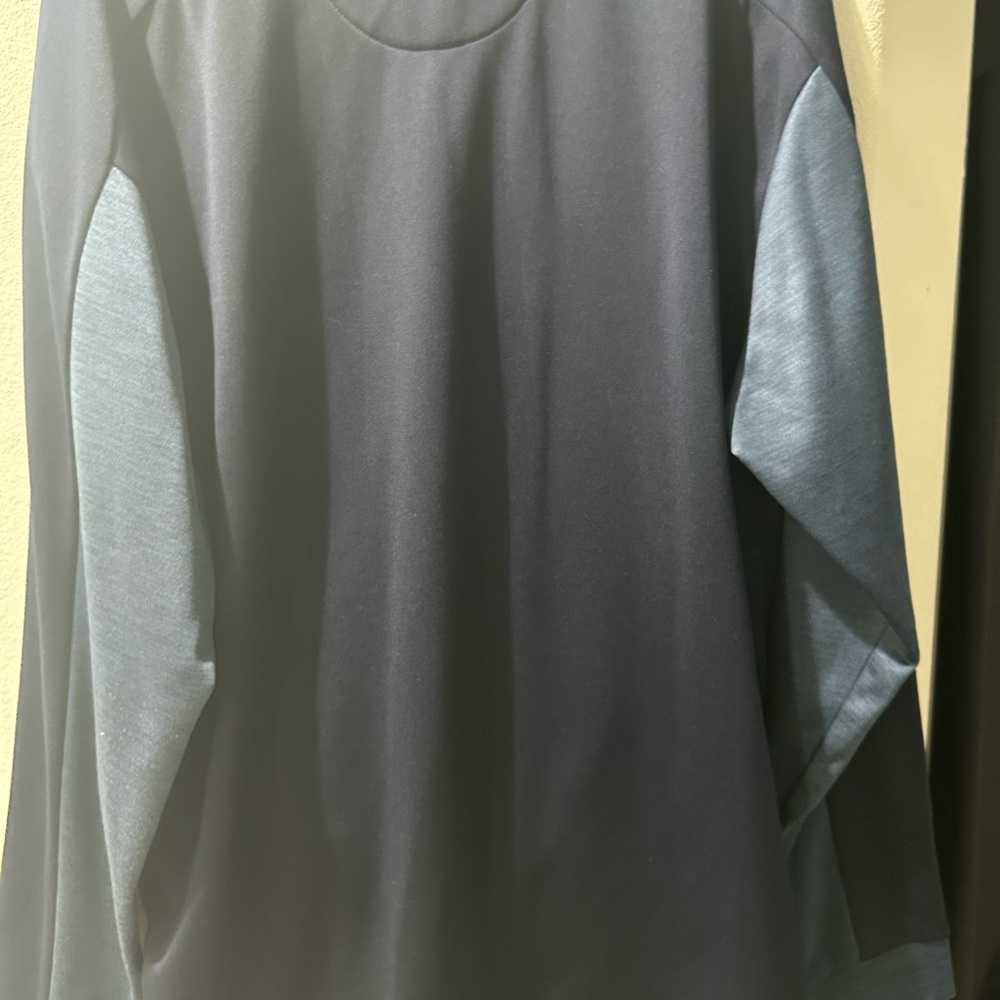 Callaway Men's Navy and Light Blue Long Sleeve Tee